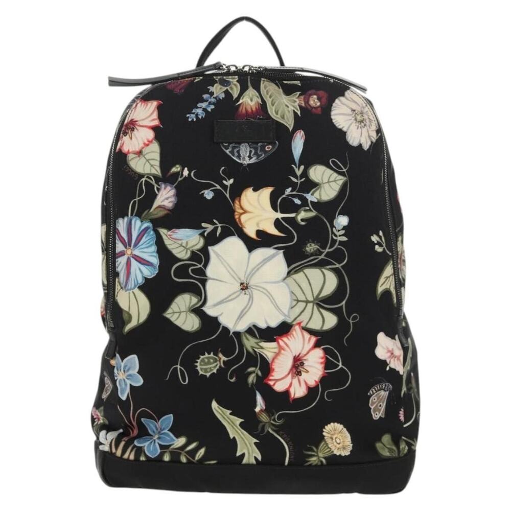 Gucci Flora Backpack Black